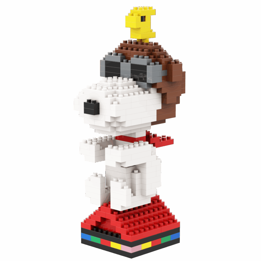 Figura de construcción Perrito Piloto
